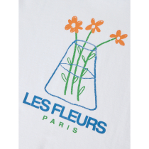 NAME IT T-shirt Helga Bright White Les Fleurs